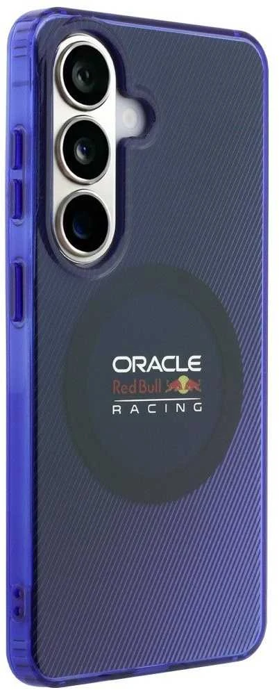 Red Bull Raudona Bull Raudona Bull PC Double Layer Blended Lines Magnetic dėklas skirtas Samsung Galaxy S26 Navy