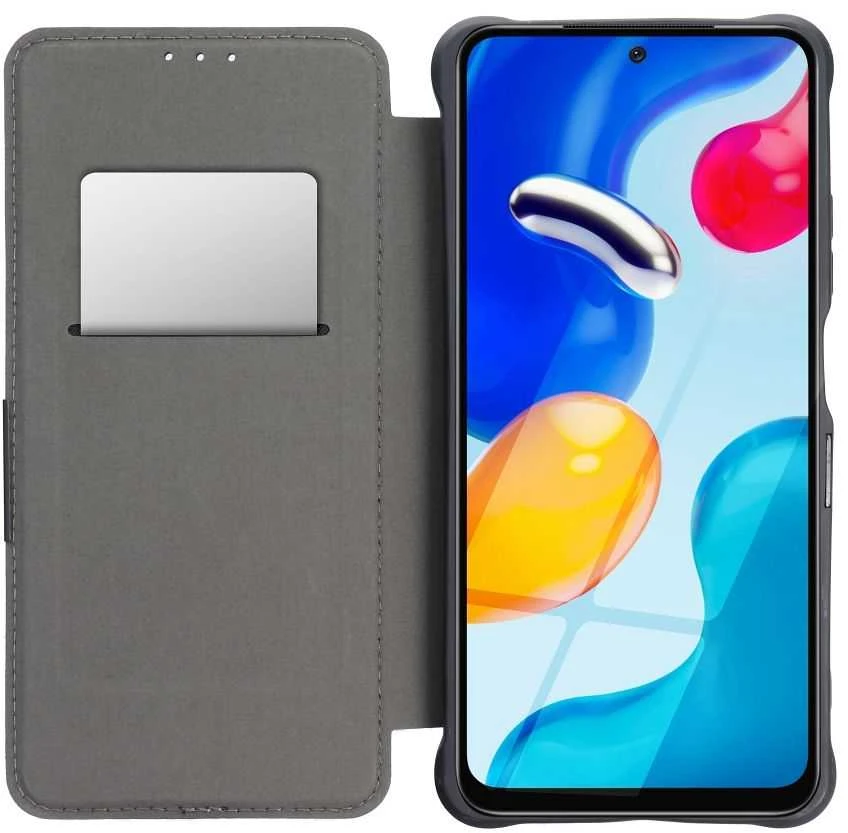 Dėklas Oem RAZOR Book skirtas Xiaomi Redmi Note 14 Pro 4G dark žalios spalvos