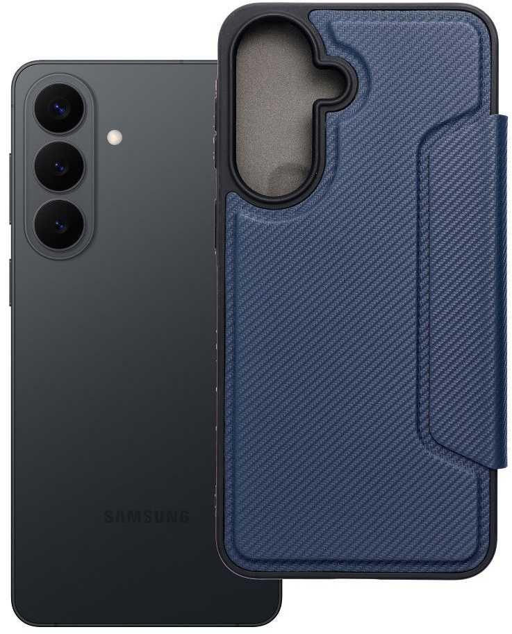 Oem Dėklas su klapką na Samsung A37 5G Razor Book mėlyna