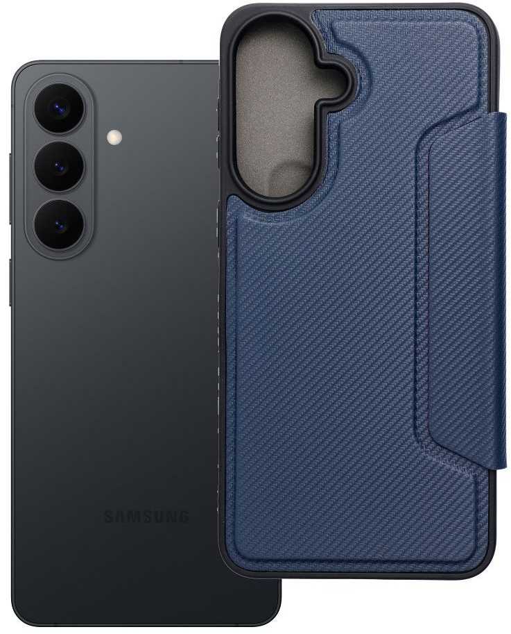 Oem Dėklas su klapką na Samsung A57 5G Razor Book mėlyna
