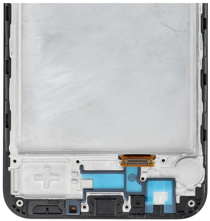Oem REWA LCD ekranas SAMSUNG A15 OLED juodas su rėmeliu