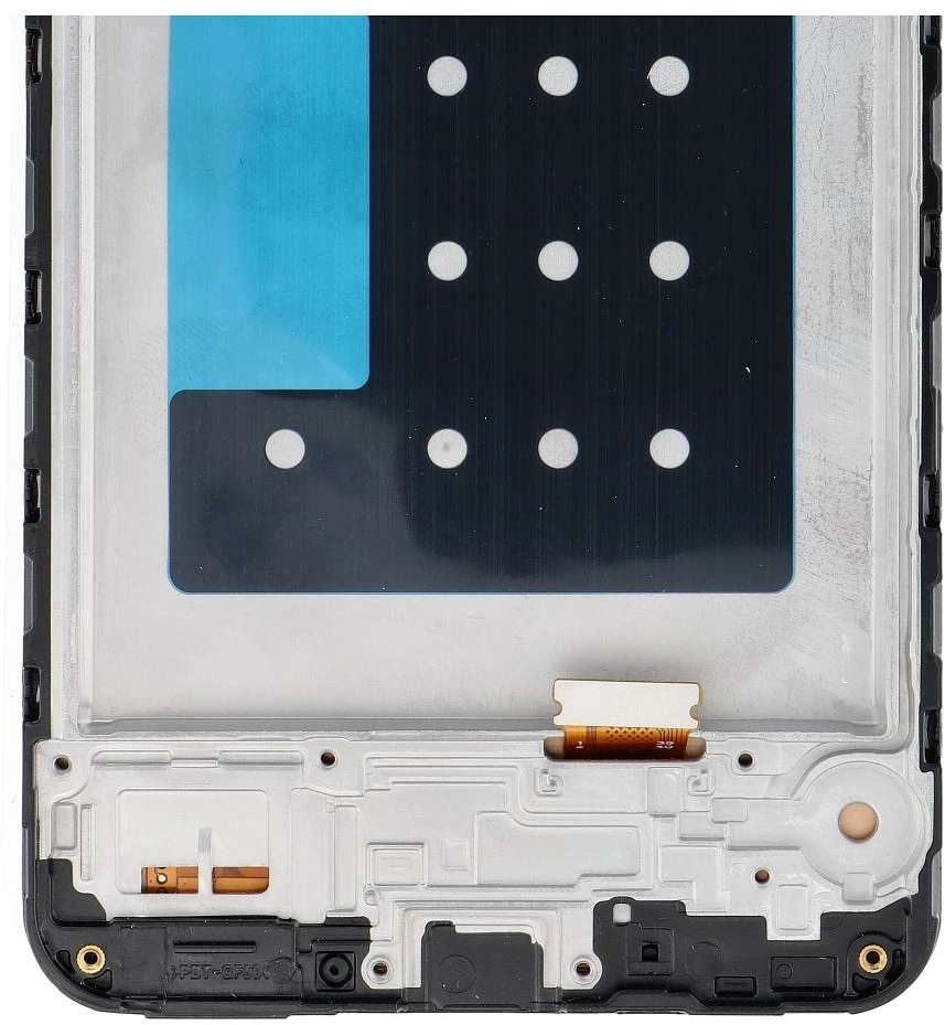 Oem REWA LCD ekranas SAMSUNG A16 4G OLED juodas su rėmeliu