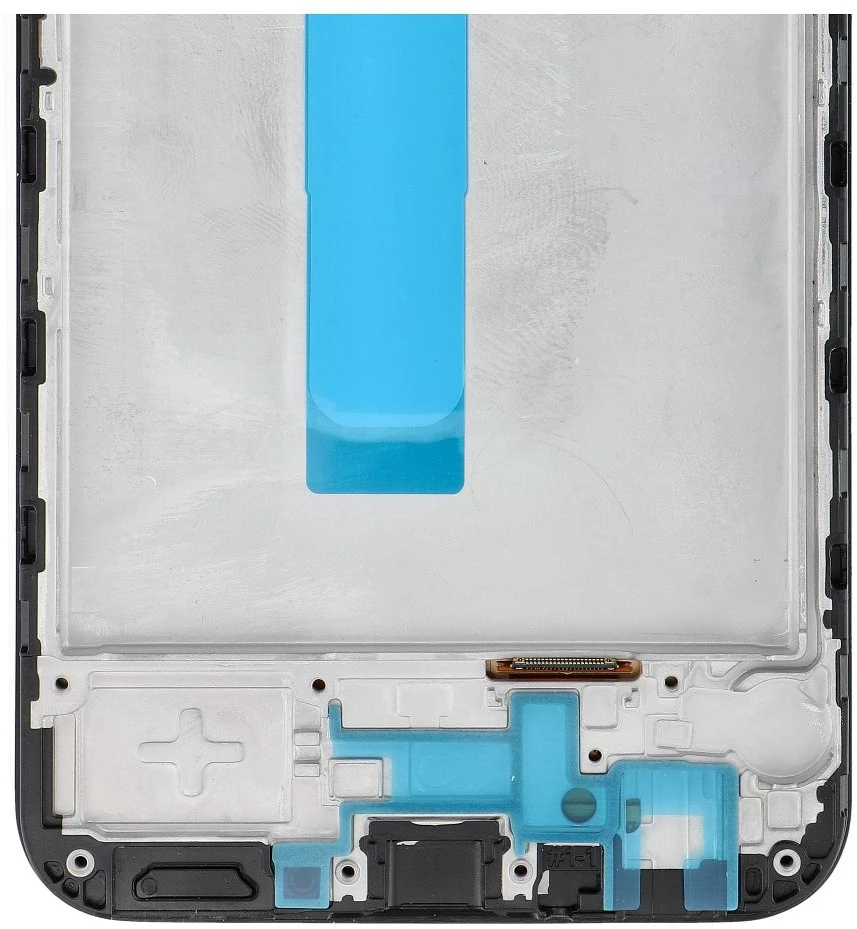 Oem REWA LCD ekranas, skirtas SAMSUNG A25 OLED juodas su rėmeliu