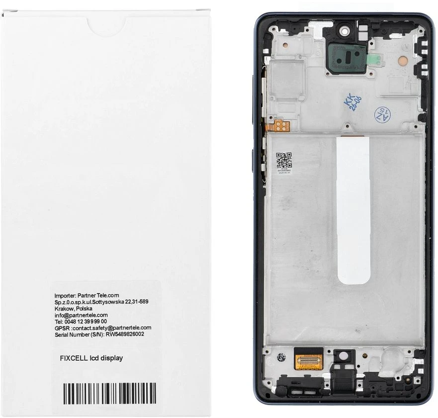 Oem REWA LCD ekranas SAMSUNG A73 5G OLED su rėmeliu
