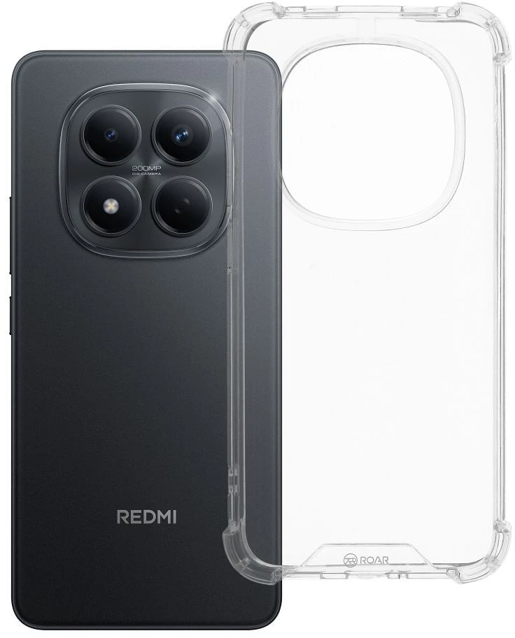 ROAR ARMOR dėklas, skirtas XIAOMI Redmi Note 15 Pro 5G, skaidrus