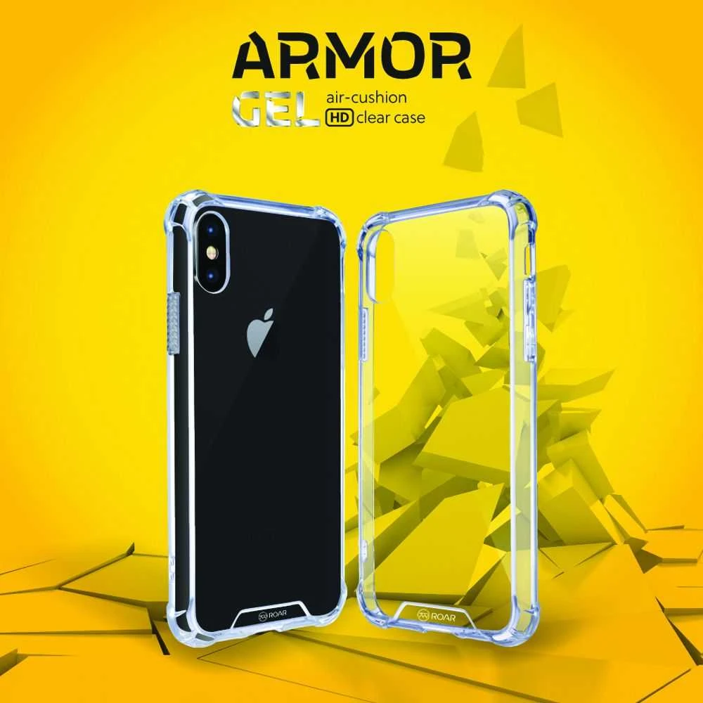 ROAR ARMOR JELLY dėklas, skirtas XIAOMI Redmi 15C, skaidrus