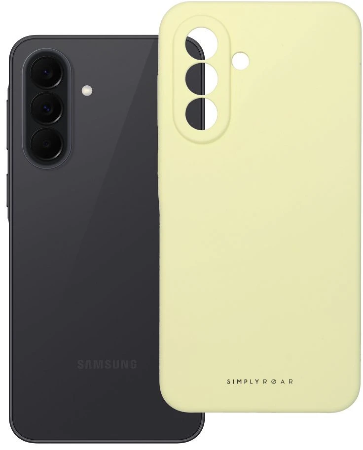 „ROAR CLOUD SKIN“ dėklas, skirtas „SAMSUNG A37 5G“, šviesiai geltonas