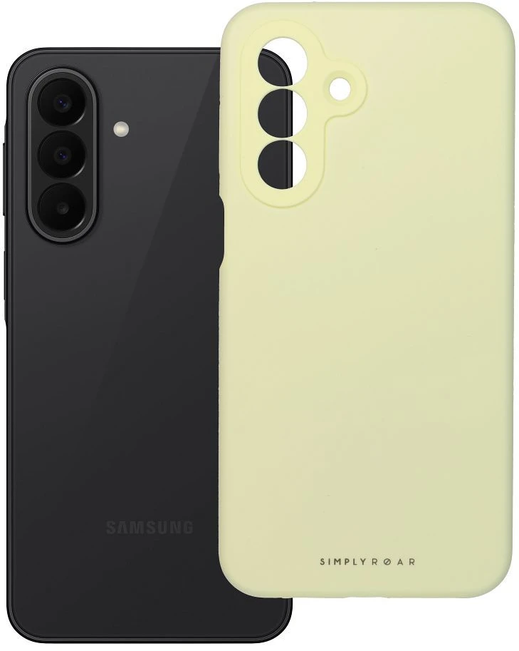 „ROAR CLOUD SKIN“ dėklas, skirtas „SAMSUNG A27 5G“, šviesiai geltonas