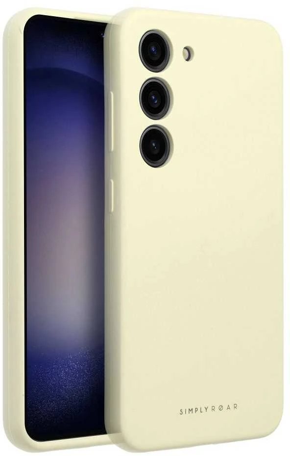 „ROAR CLOUD SKIN“ dėklas, skirtas „SAMSUNG A57 5G“, šviesiai geltonas