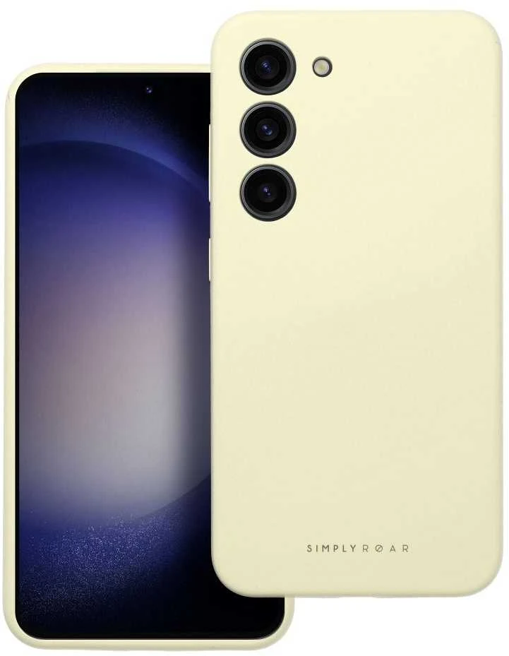 „ROAR CLOUD SKIN“ dėklas, skirtas „SAMSUNG A57 5G“, šviesiai geltonas