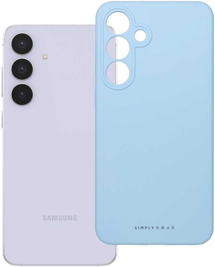 „ROAR CLOUD SKIN“ dėklas, skirtas „SAMSUNG S25 FE“, šviesiai mėlynas