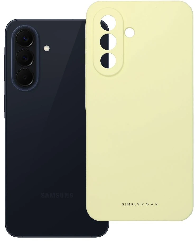 „ROAR CLOUD SKIN“ dėklas, skirtas „SAMSUNG A57 5G“, šviesiai geltonas