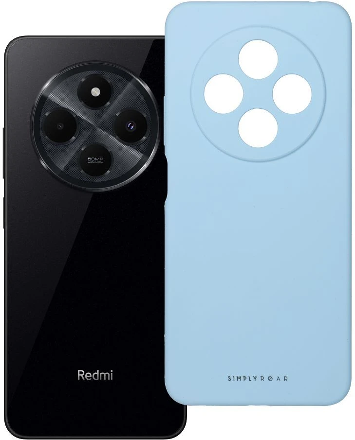 ROAR dėklas CLOUD SKIN skirtas Xiaomi Redmi 14C mėlynos spalvos
