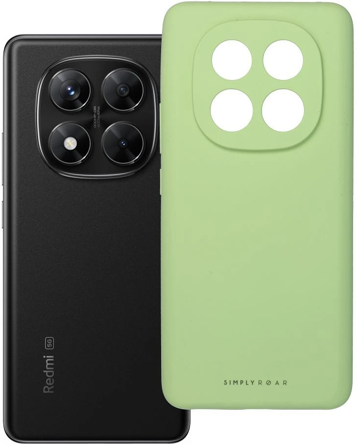 ROAR dėklas CLOUD SKIN skirtas Xiaomi Redmi Note 14 Pro+ 5G žalios spalvos