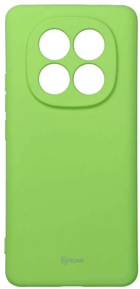 Oem ROAR dėklas COLORFUL JELLY skirtas Xiaomi Redmi Note 14 Pro+ 5G lime