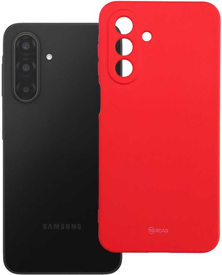 ROAR SPALVINGAS ŽELINIS DĖKLAS, skirtas SAMSUNG A17, rožinis