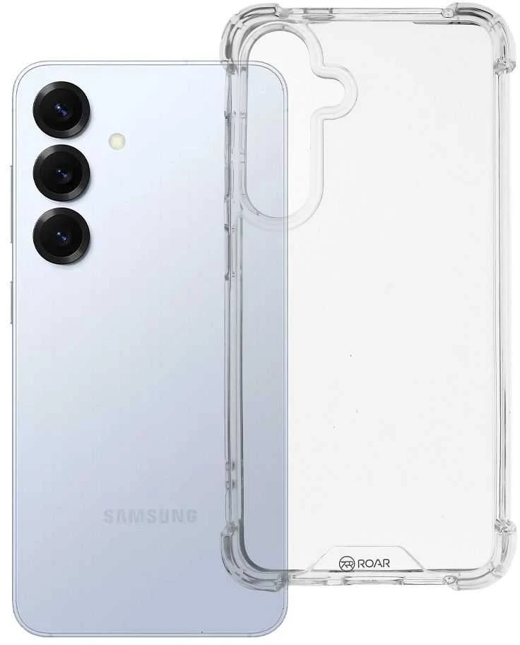 ROAR dėklas ARMOR JELLY skirtas Samsung Galaxy S25 transparent