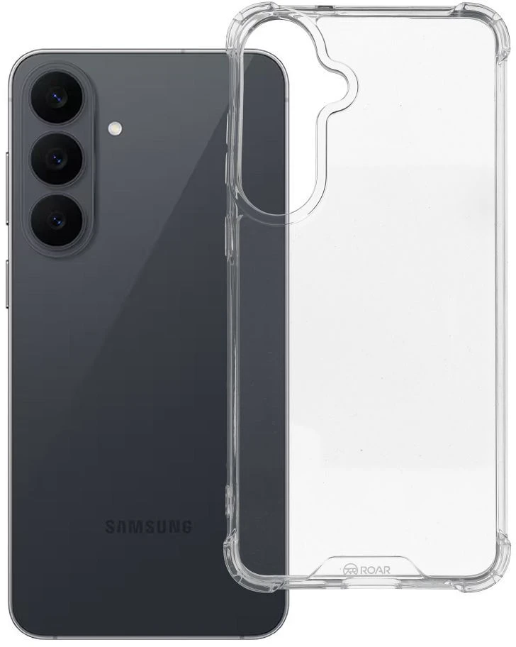 Dėklas ROAR futerał ARMOR do SAMSUNG S26 FE / S25 FE transparentny