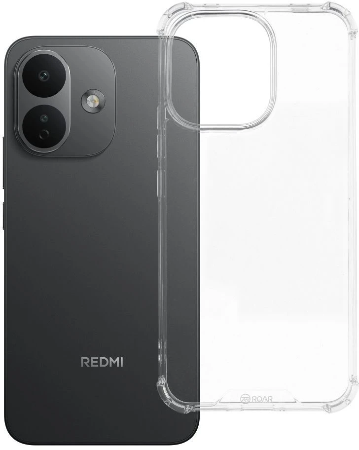 Dėklas ROAR futerał ARMOR do XIAOMI Redmi Note 17 Pro 5G transparentny