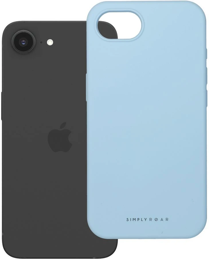 ROAR dėklas CLOUD SKIN IPHONE 16e Light Mėlyna