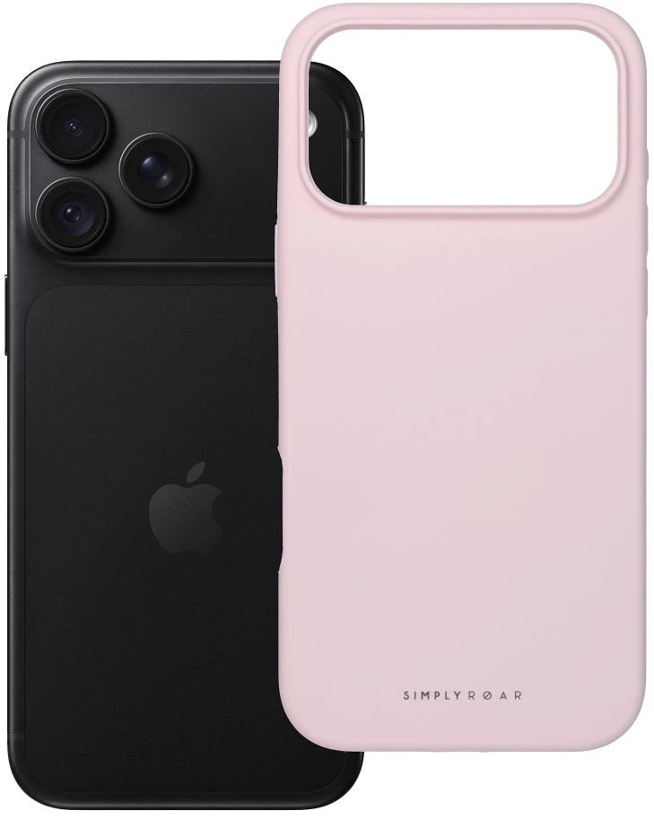 ROAR dėklas CLOUD SKIN, skirtas IPHONE 18 Pro Max / 17 Pro Max, šviesiai rožinė