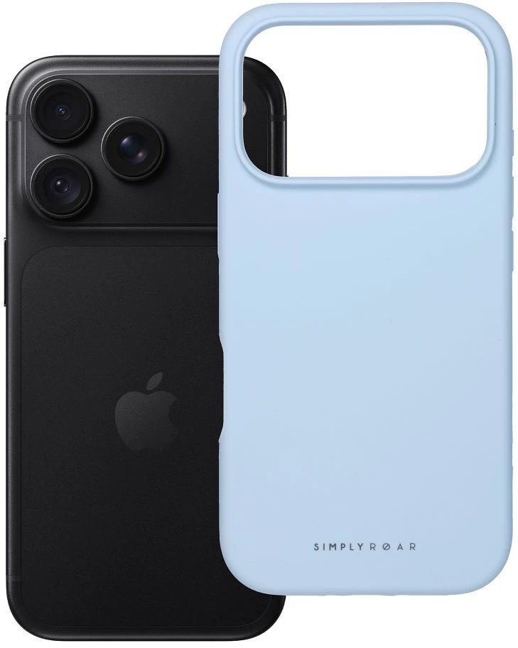 ROAR dėklas CLOUD SKIN skirtas IPHONE 18 Pro / 17 Pro šviesiai mėlyna