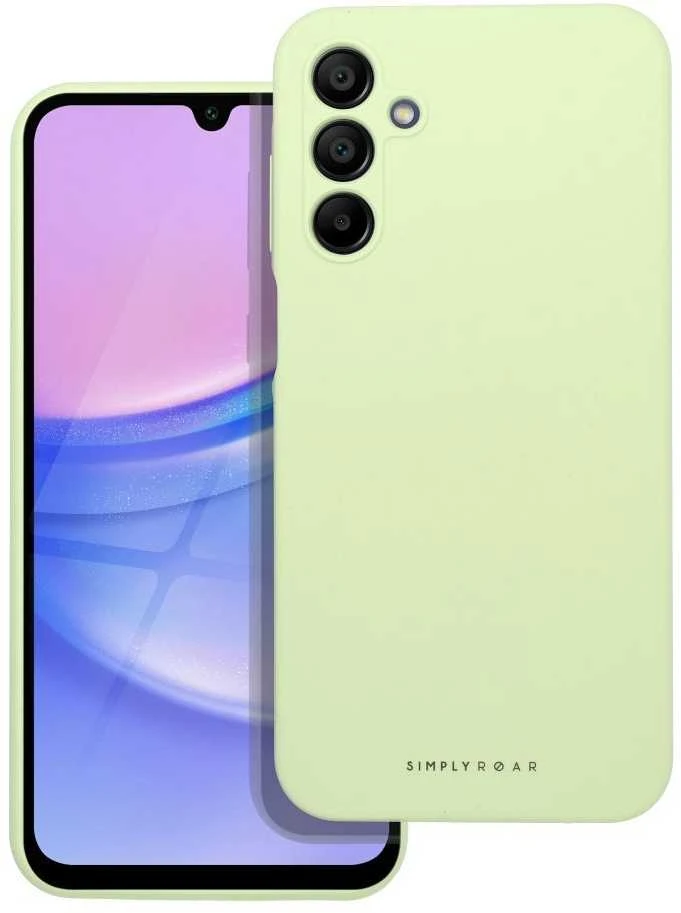 ROAR dėklas CLOUD SKIN skirtas Samsung Galaxy A15 4G / A15 5G žalios spalvos