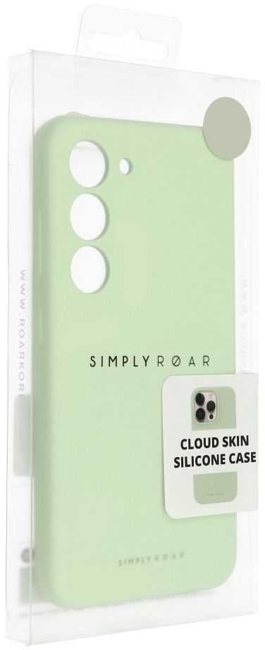 ROAR dėklas CLOUD SKIN skirtas Samsung Galaxy S24 5G žalios spalvos