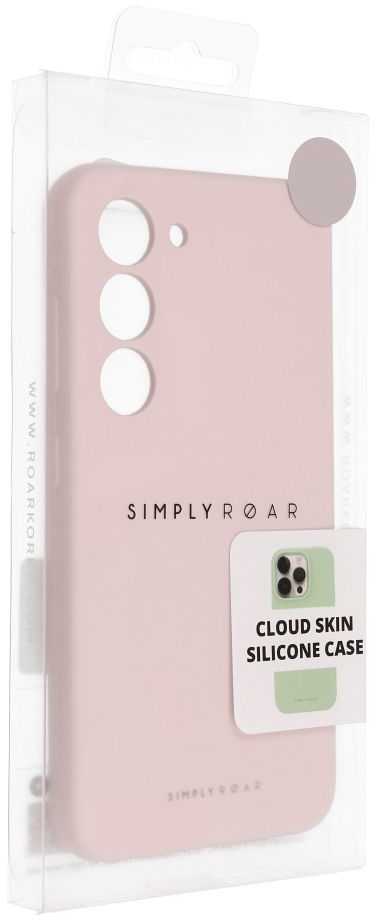 ROAR dėklas CLOUD SKIN skirtas Samsung Galaxy S24 5G rožinės spalvos
