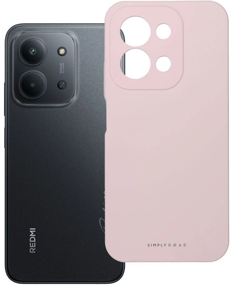 Dėklas ROAR futerał CLOUD SKIN do XIAOMI Redmi 15C (173,16 x 81,07 x 8,2) Šviesiai rožinė
