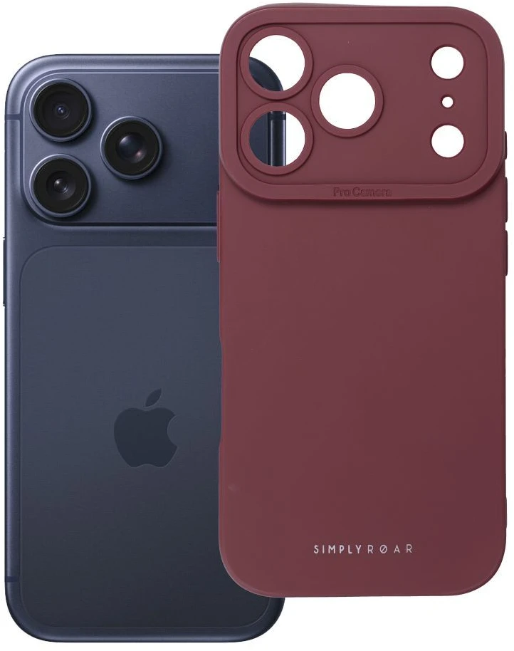 Dėklas ROAR case LUNA for IPHONE 18 Pro / 17 Pro Raudona