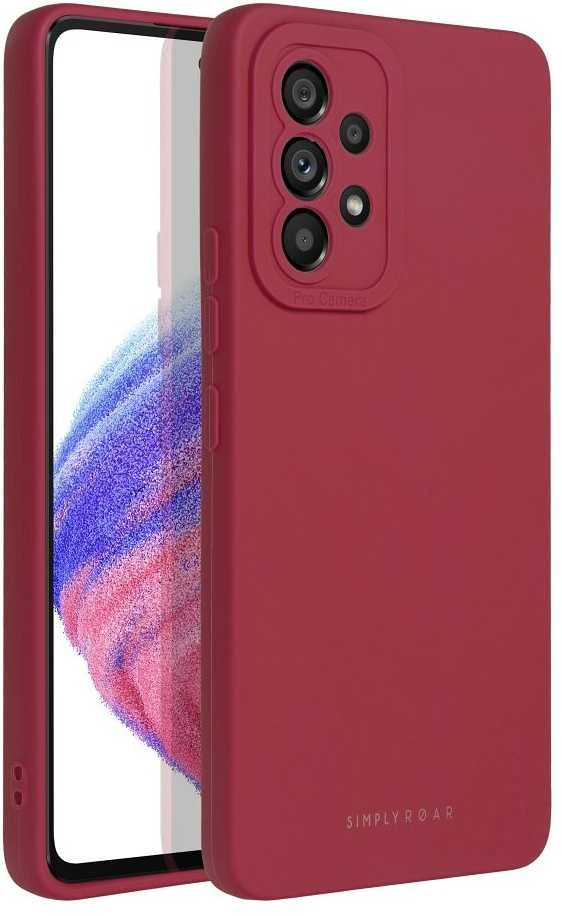 ROAR dėklas LUNA skirtas Samsung Galaxy A53 5G Raudona