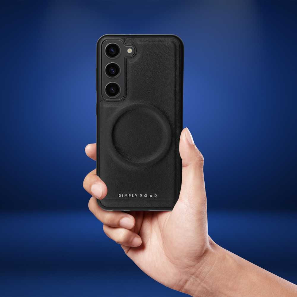 Dėklas Fusion Accessories ROAR futerał MAG MORNING do SAMSUNG A34 Juodas