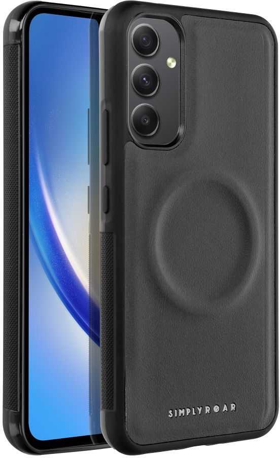 Dėklas Fusion Accessories ROAR futerał MAG MORNING do SAMSUNG A34 Juodas