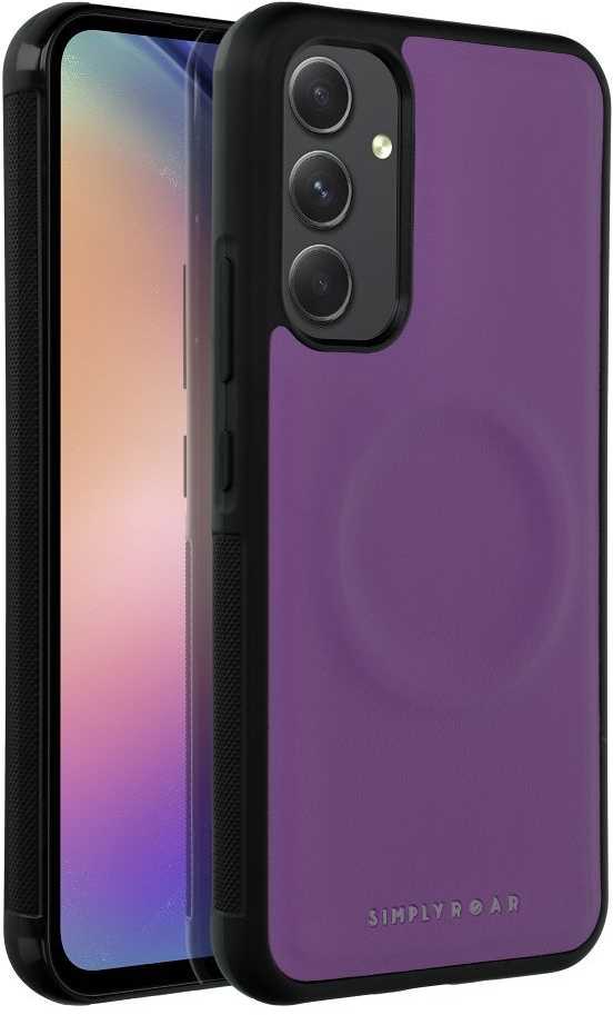 Fusion Accessories ROAR dėklas MAG MORNING skirtas Samsung Galaxy A54 violetinės spalvos