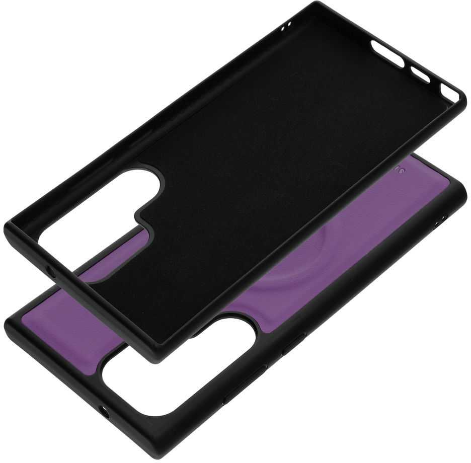 Dėklas Fusion Accessories ROAR futerał MAG MORNING do SAMSUNG S23 Ultra Violetinis
