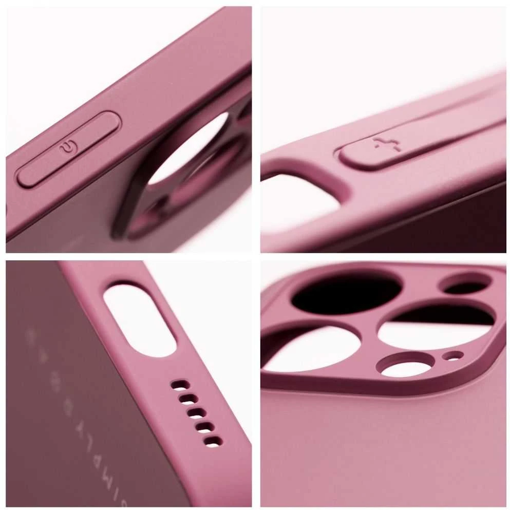 ROAR dėklas MATTE GLASS skirtas IPHONE 14 Pro claret