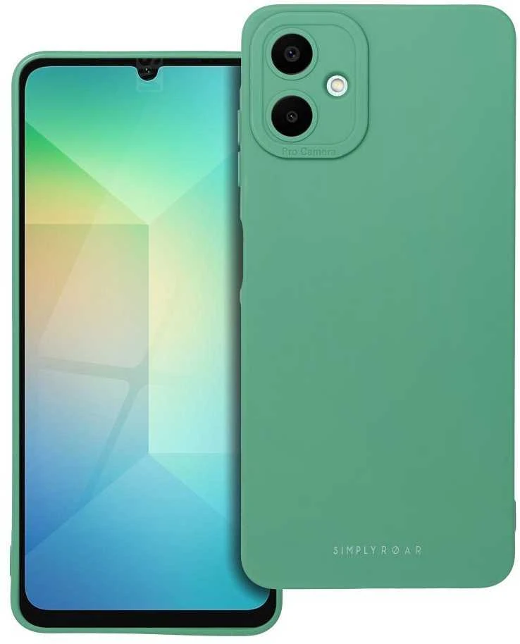 ROAR dėklas LUNA skirtas Samsung Galaxy A06 žalios spalvos