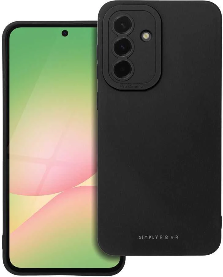 ROAR dėklas LUNA skirtas Samsung Galaxy A36 5G juodos spalvos
