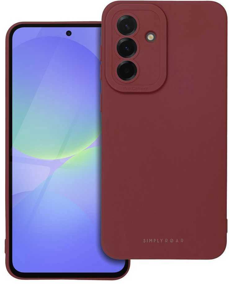 ROAR dėklas LUNA skirtas Samsung Galaxy A56 5G Raudona