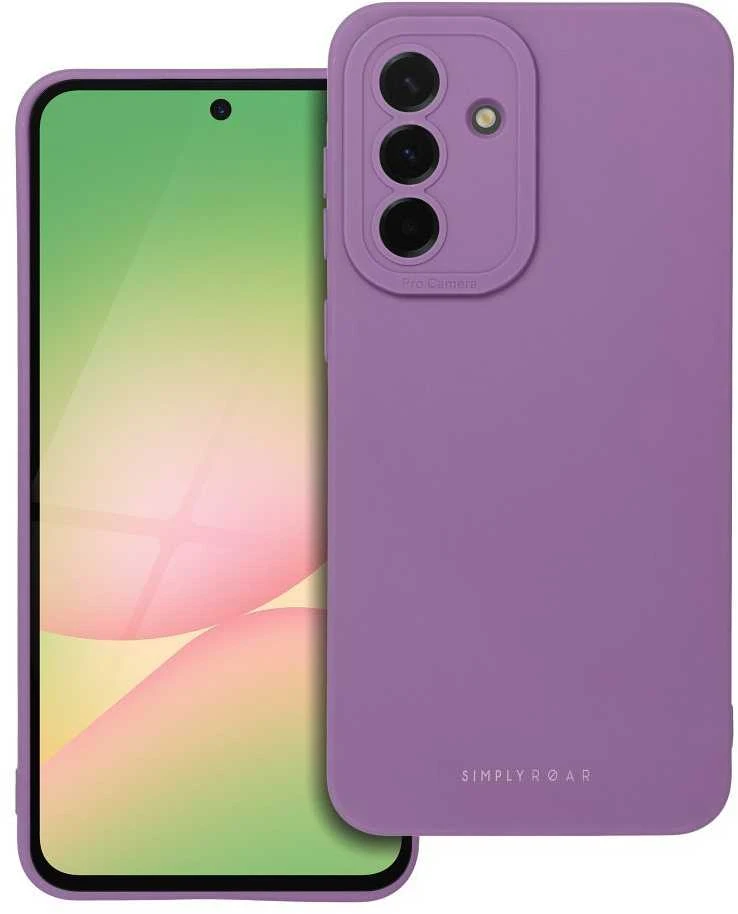 ROAR dėklas LUNA skirtas Samsung Galaxy A36 5G violetinės spalvos