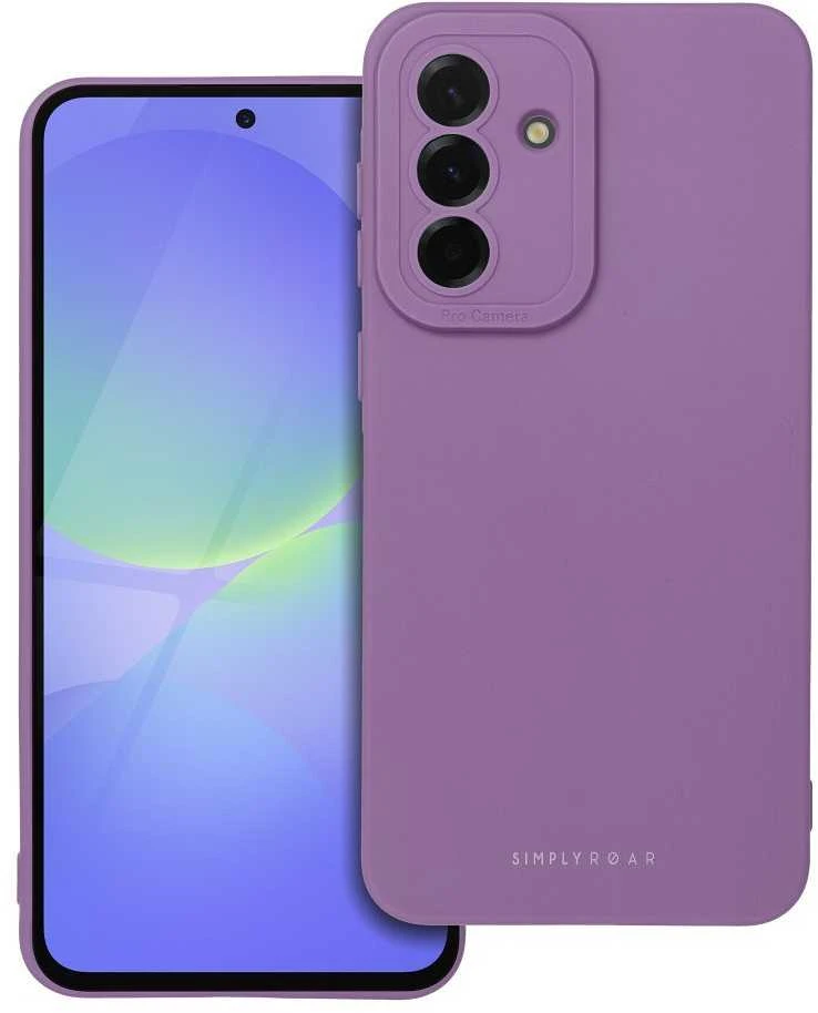 ROAR dėklas LUNA skirtas Samsung Galaxy A56 5G violetinės spalvos