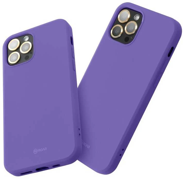 ROAR SPALVINGAS ŽELĖS dėklas XIAOMI Redmi 15C violetinis