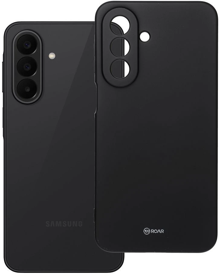 ROAR VISĄ DIENĄ IŠSAUGOTAS SPALVINGAS ŽELINIS DĖKLAS SAMSUNG A27 5G, juodas