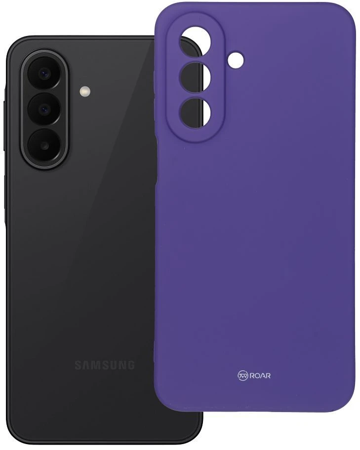 ROAR VISĄ DIENĄ LAIKANTIS SPALVINGAS ŽELINIS DĖKLAS SAMSUNG A27 5G VIOLETINIS