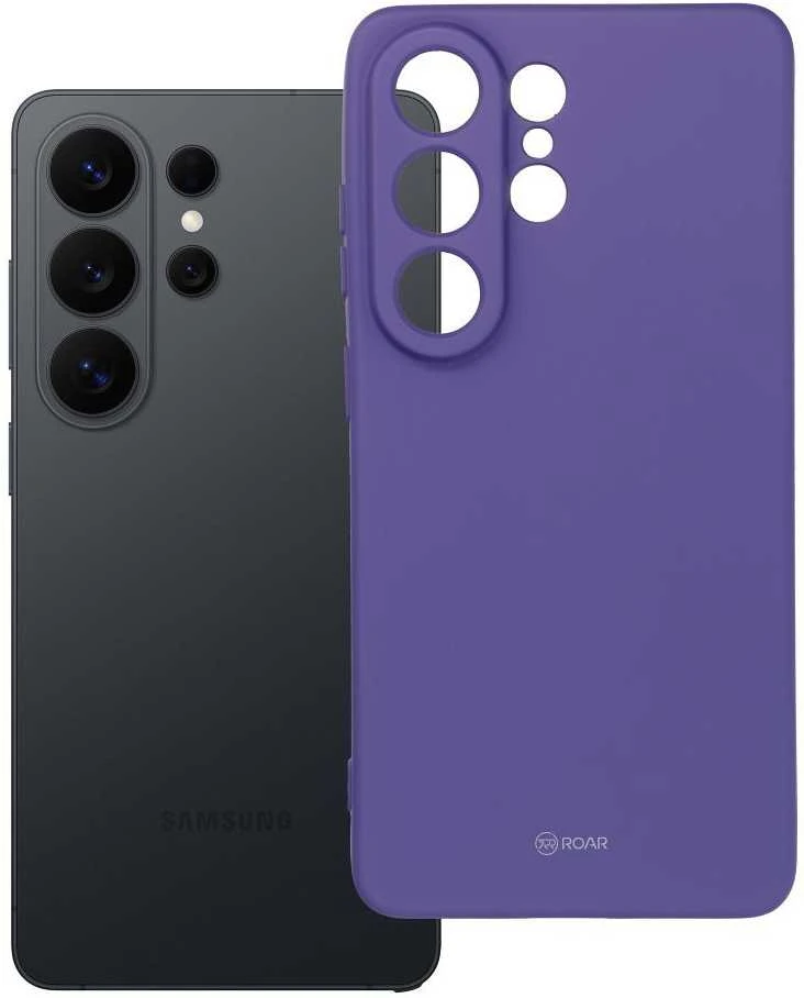 ROAR VISĄ DIENĄ LAIKANTIS SPALVINGAS ŽELINIS DĖKLAS SAMSUNG S26 Ultra Violetinė