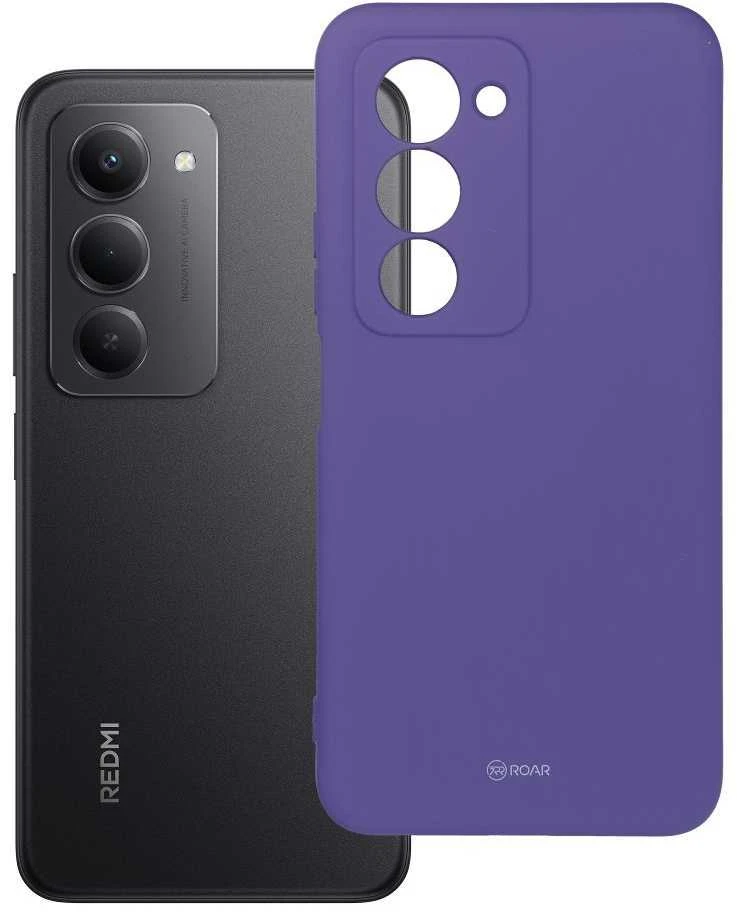 ROAR VISĄ DIENĄ SPALVINGAS ŽELINIS DĖKLAS XIAOMI Redmi 15 4G / 5G (171.1mm) violetinis