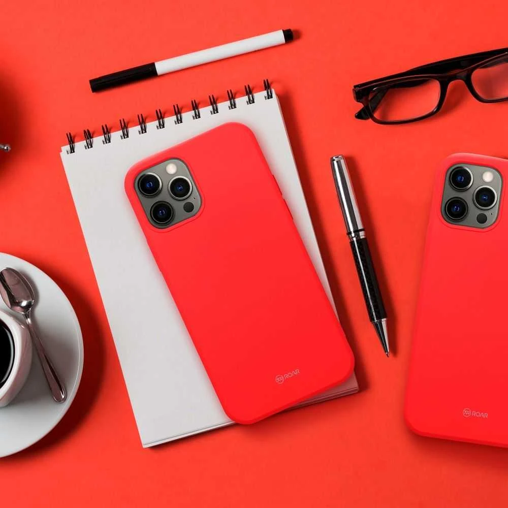 ROAR VISĄ DIENĄ SPALVINGAS ŽELINIS DĖKLAS XIAOMI Redmi Note 15 5G, rožinis