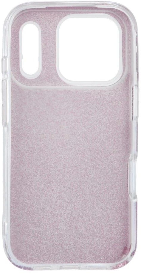 "Oem dėklas, skirtas iPhone 17 Pro / 18 Pro, blizgantis rožinis"