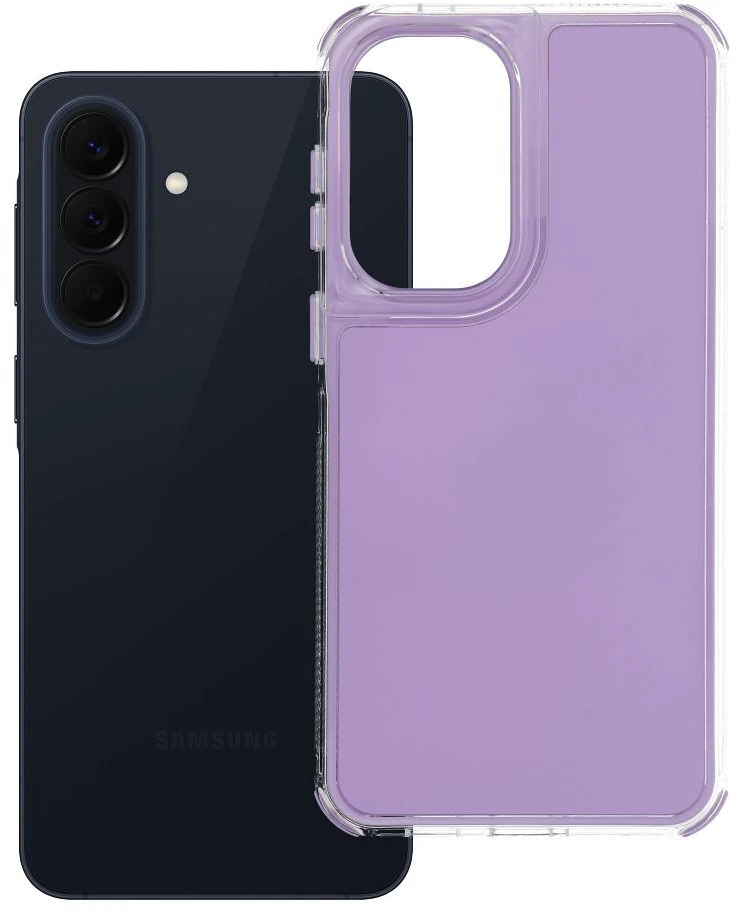 Oem Samsung A57 5G Matrix dėklas šviesiai violetinis